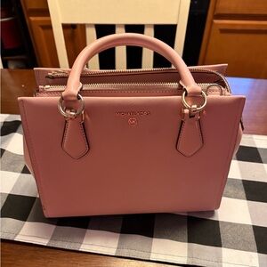 Michael Kors Blush Pink Satchel with wallet